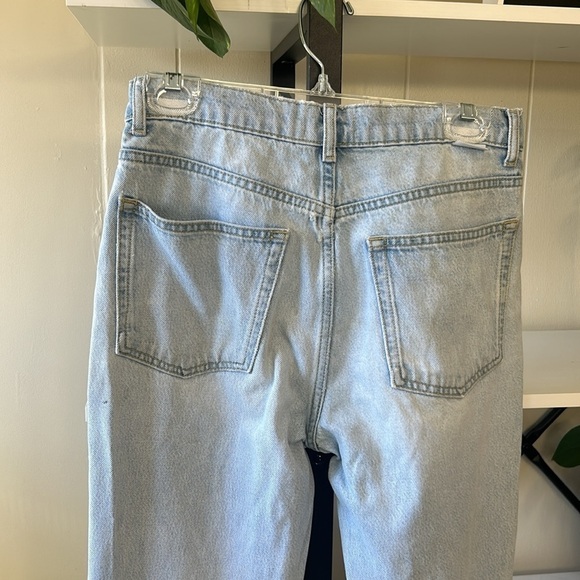 Boyish The Billy High Rise Skinny Jeans Light Wash Sunrise Rigid Denim Size 26 - Picture 9 of 16